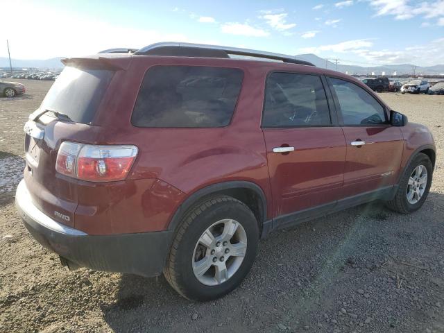 1GKEV13748J195441 - 2008 GMC ACADIA SLE BURGUNDY photo 3