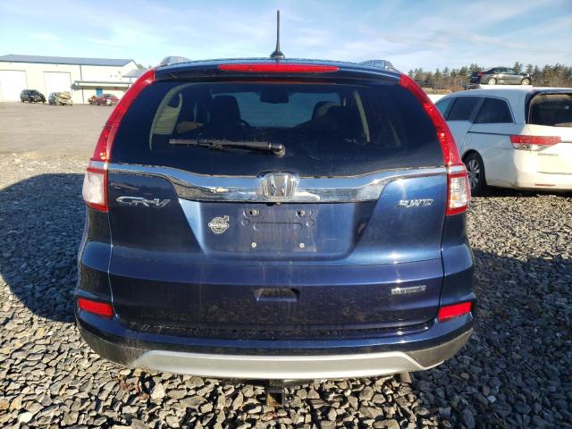 5J6RM4H97GL099845 - 2016 HONDA CR-V TOURING BLUE photo 6