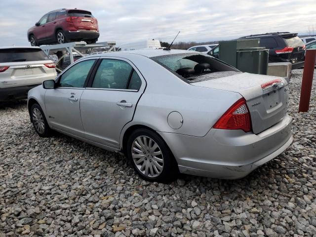 3FADP0L3XAR194160 - 2010 FORD FUSION HYBRID SILVER photo 2