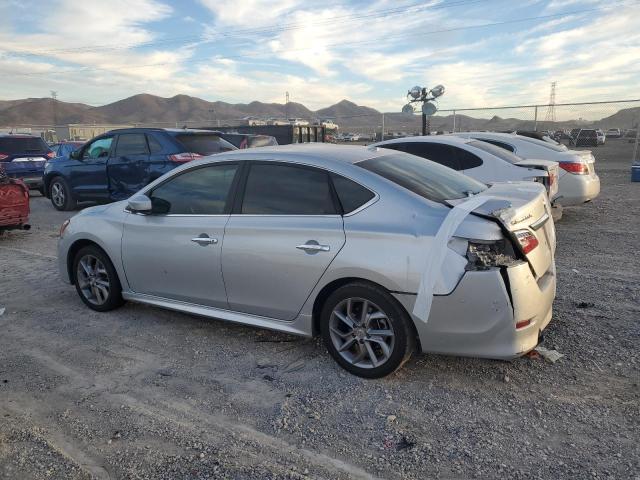 3N1AB7AP6DL783744 - 2013 NISSAN SENTRA S SILVER photo 2