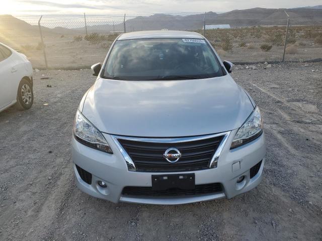 3N1AB7AP6DL783744 - 2013 NISSAN SENTRA S SILVER photo 5