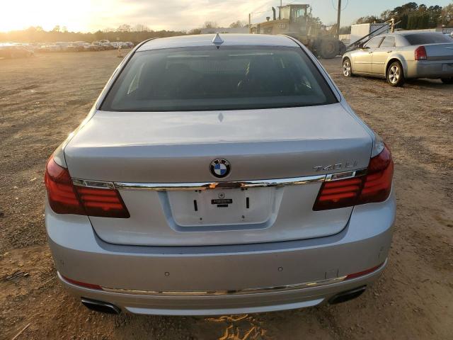 WBAYE4C55DD137451 - 2013 BMW 740 LI SILVER photo 6