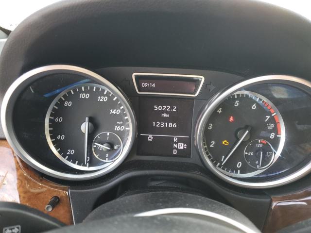 4JGDA5HB9CA011851 - 2012 MERCEDES-BENZ ML 350 4MATIC WHITE photo 9