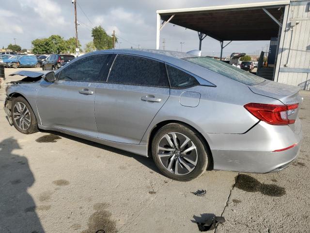 1HGCV3F13KA002176 - 2019 HONDA ACCORD HYBRID GRAY photo 2