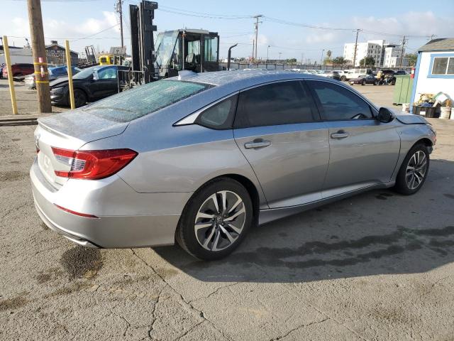 1HGCV3F13KA002176 - 2019 HONDA ACCORD HYBRID GRAY photo 3