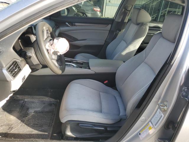 1HGCV3F13KA002176 - 2019 HONDA ACCORD HYBRID GRAY photo 7