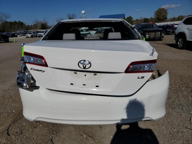 4T1BF1FK3EU332497 - 2014 TOYOTA CAMRY L WHITE photo 6