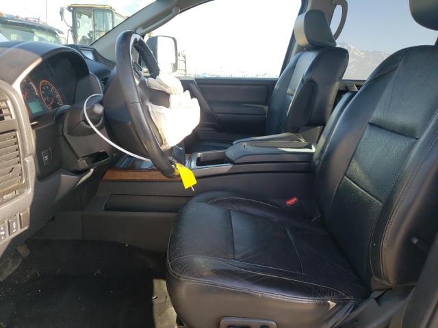 1N6AA07F58N334970 - 2008 NISSAN TITAN XE SILVER photo 7