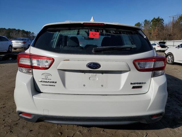 4S3GTAM66J3735866 - 2018 SUBARU IMPREZA SPORT WHITE photo 6