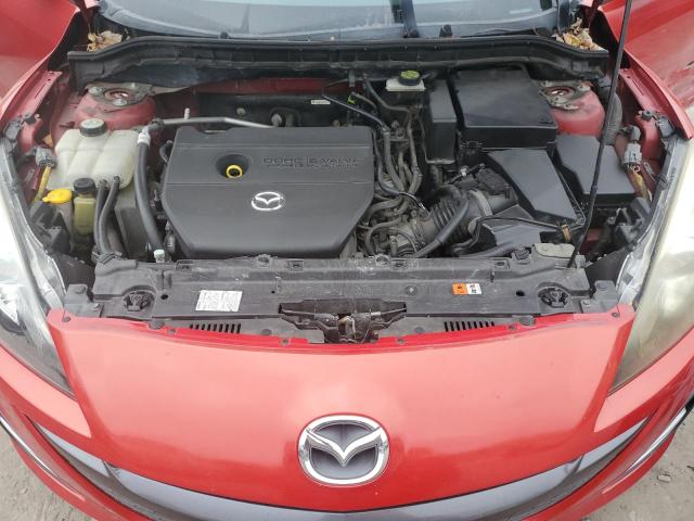 JM1BL1S66A1198764 - 2010 MAZDA 3 S RED photo 11