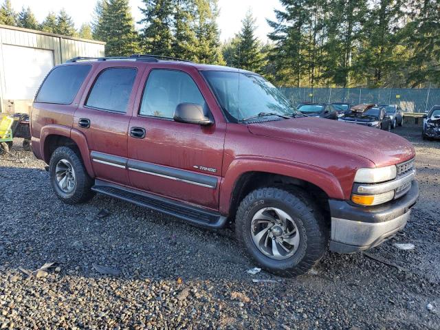 1GNFK13V23J206553 - 2003 CHEVROLET TAHOE K150 BURGUNDY photo 4