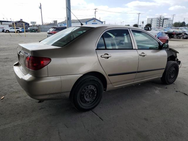 1NXBR32E95Z419243 - 2005 TOYOTA COROLLA CE ოქროსფერი ფოტო 3