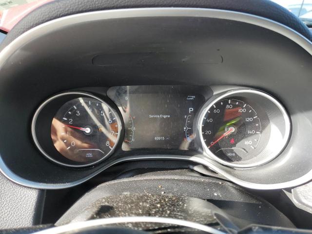 3C4NJDCB6JT200313 - 2018 JEEP COMPASS LIMITED Червоний фото 9