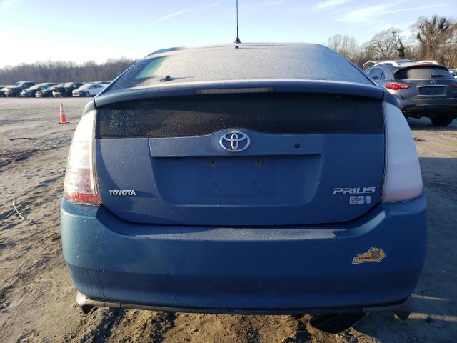 JTDKB20UX87726274 - 2008 TOYOTA PRIUS BLUE photo 6