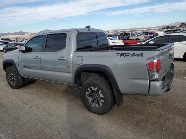 3TMCZ5AN9LM357866 - 2020 TOYOTA TACOMA DOUBLE CAB GRAY photo 2