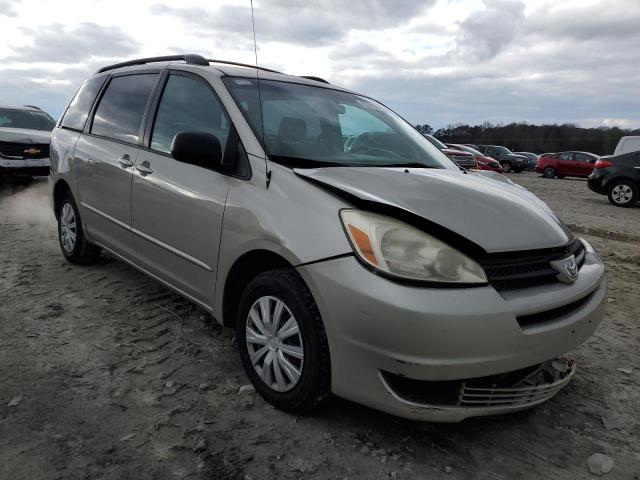 5TDZA23C95S314272 - 2005 TOYOTA SIENNA CE TAN photo 4