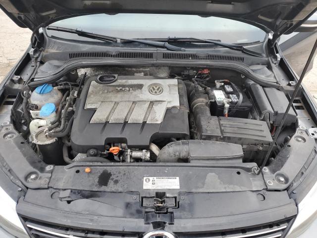 3VWLL7AJ5DM293429 - 2013 VOLKSWAGEN JETTA TDI CHARCOAL photo 11