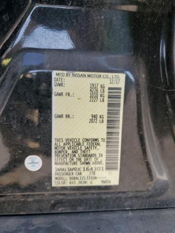 1N4AL3AP0JC164301 - 2018 NISSAN ALTIMA 2.5 Noir photo 12