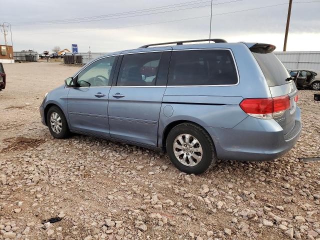 5FNRL38618B032865 - 2008 HONDA ODYSSEY EXL BLUE photo 2