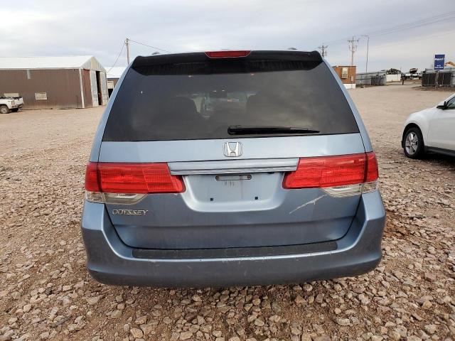 5FNRL38618B032865 - 2008 HONDA ODYSSEY EXL BLUE photo 6