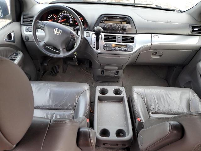 5FNRL38618B032865 - 2008 HONDA ODYSSEY EXL BLUE photo 8