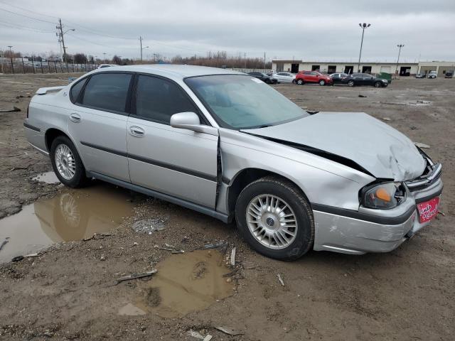 2G1WF55E019345443 - 2001 CHEVROLET IMPALA SILVER photo 4