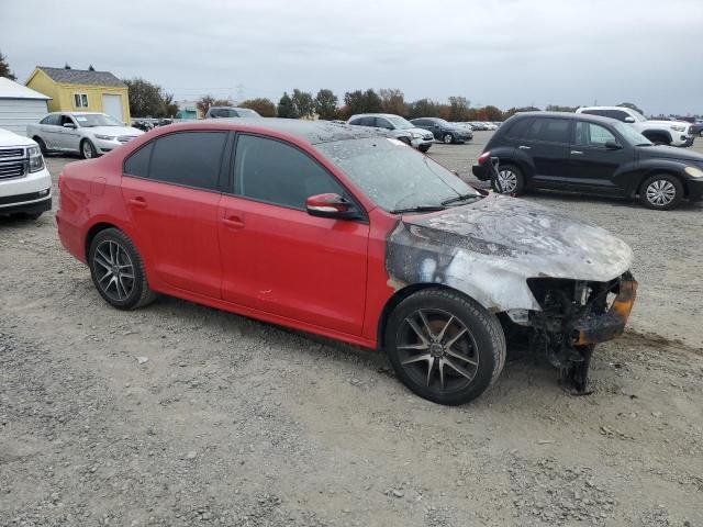 3VWDZ7AJ1BM366943 - 2011 VOLKSWAGEN JETTA SE წითელი ფოტო 4