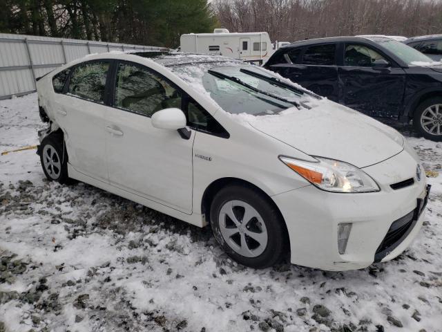 JTDKN3DU3C5399891 - 2012 TOYOTA PRIUS WHITE photo 4