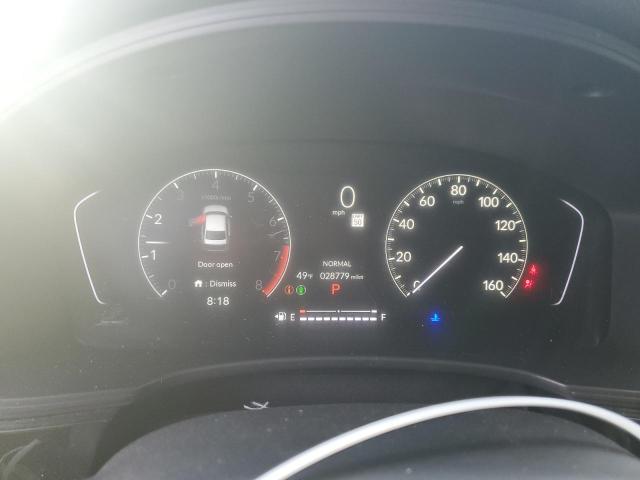 2HGFE2F51RH569041 - 2024 HONDA CIVIC SPORT ნაცრისფერი ფოტო 9