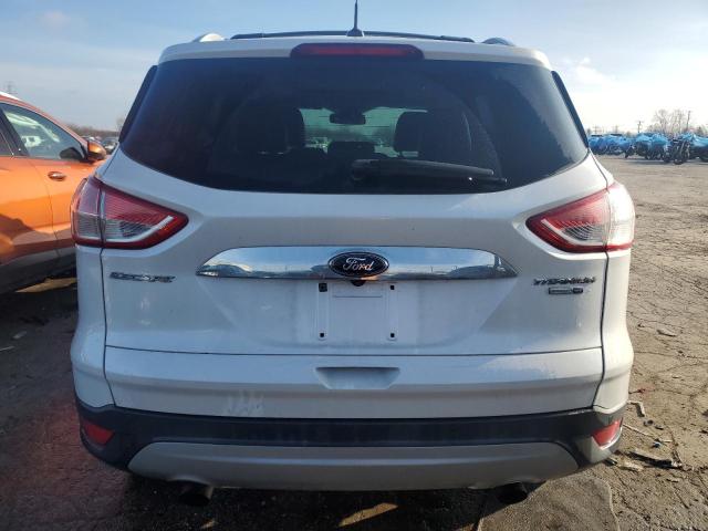 1FMCU9J90GUA58255 - 2016 FORD ESCAPE TITANIUM WHITE photo 6