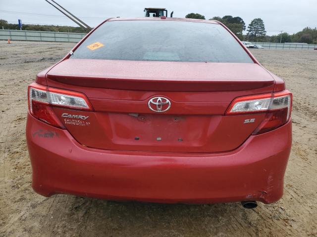 4T1BF1FK2CU607550 - 2012 TOYOTA CAMRY BASE Rouge photo 6