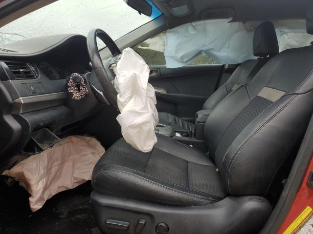 4T1BF1FK2CU607550 - 2012 TOYOTA CAMRY BASE Rouge photo 7