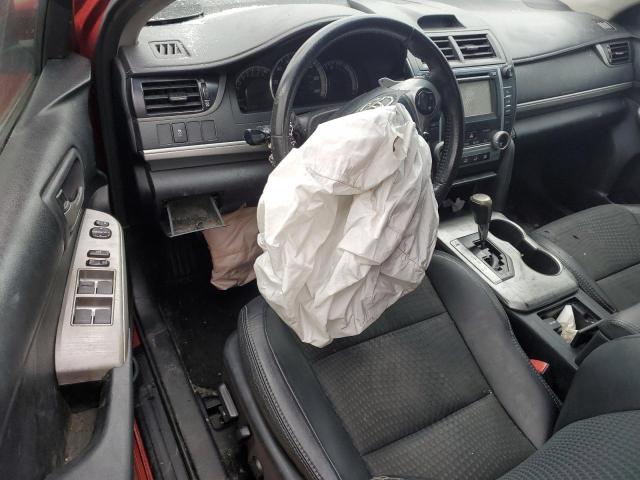 4T1BF1FK2CU607550 - 2012 TOYOTA CAMRY BASE Rouge photo 8