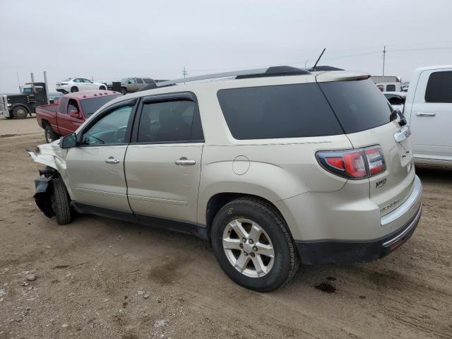 1GKKVPKDXDJ233519 - 2013 GMC ACADIA SLE GOLD photo 2