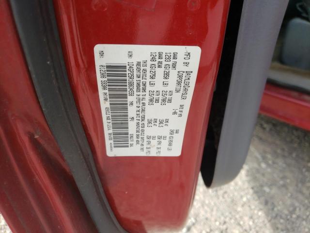 1D4GP25R16B634558 - 2006 DODGE CARAVAN SE BURGUNDY photo 13