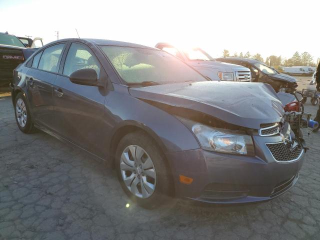 1G1PB5SG4E7293165 - 2014 CHEVROLET CRUZE LS BLUE photo 4