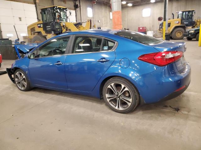 KNAFZ4A85F5265811 - 2015 KIA FORTE EX 蓝色 照片 2