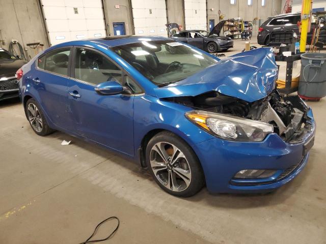 KNAFZ4A85F5265811 - 2015 KIA FORTE EX 蓝色 照片 4