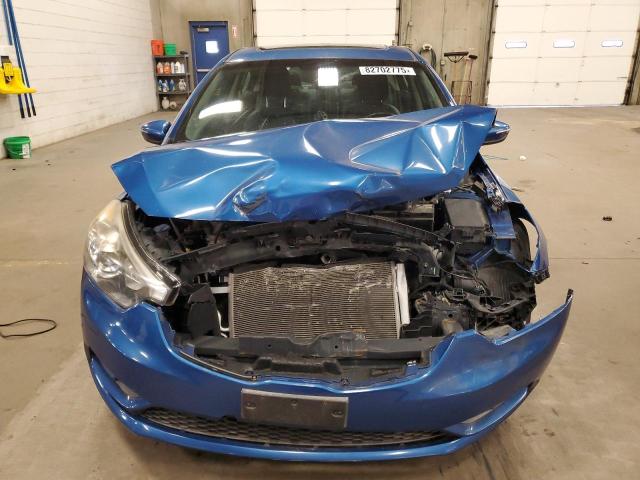 KNAFZ4A85F5265811 - 2015 KIA FORTE EX 蓝色 照片 5