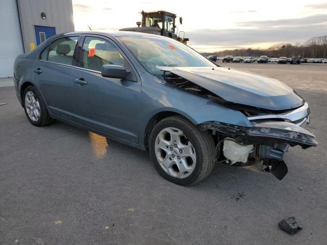 3FAHP0HA2BR158568 - 2011 FORD FUSION SE GREEN photo 4