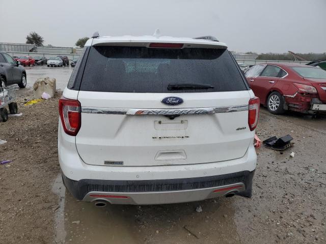 1FM5K8D83HGA35581 - 2017 FORD EXPLORER XLT Weiß Foto 6