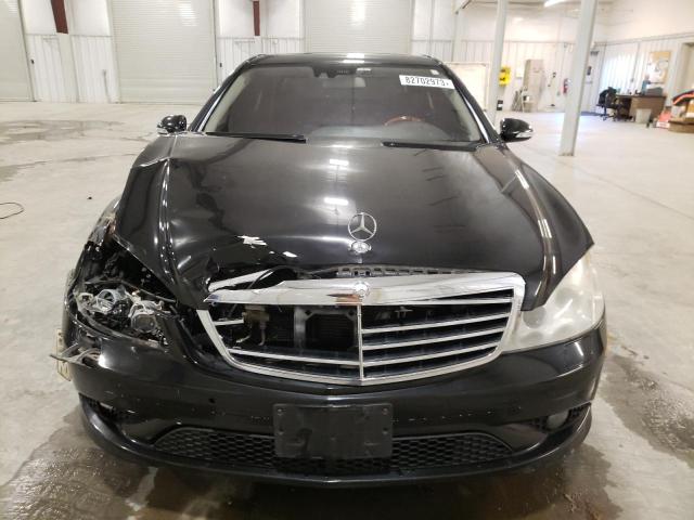 WDDNG86X38A182969 - 2008 MERCEDES-BENZ S 550 4MATIC BLACK photo 5