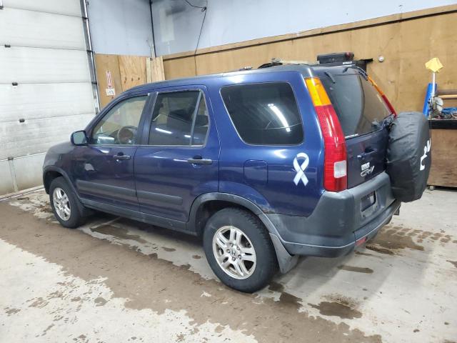 JHLRD78893C041022 - 2003 HONDA CR-V EX BLUE photo 2