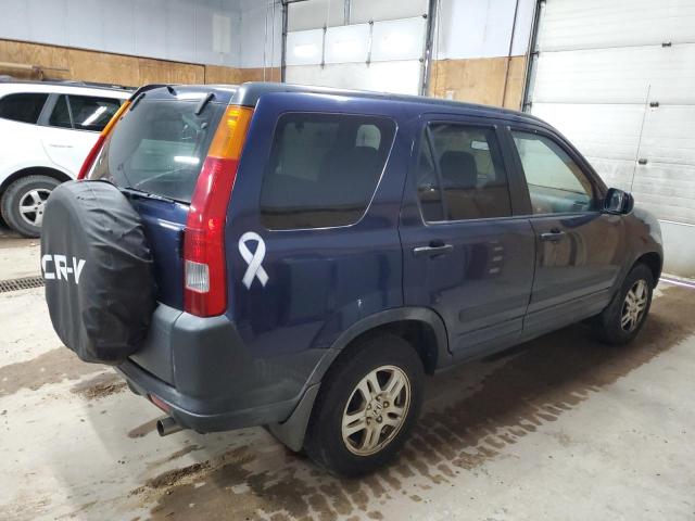 JHLRD78893C041022 - 2003 HONDA CR-V EX BLUE photo 3