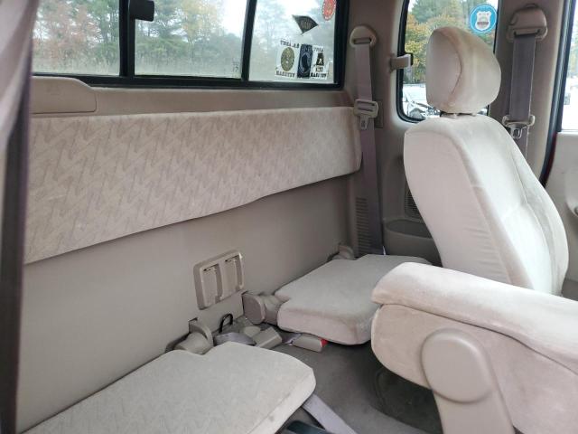 5TEWN72N24Z349969 - 2004 TOYOTA TACOMA XTRACAB RED photo 10