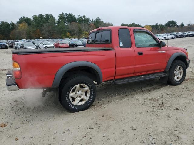 5TEWN72N24Z349969 - 2004 TOYOTA TACOMA XTRACAB RED photo 3