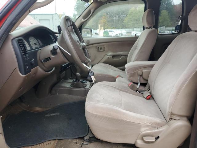 5TEWN72N24Z349969 - 2004 TOYOTA TACOMA XTRACAB RED photo 7