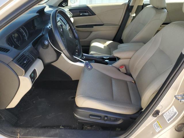 1HGCR2F85DA237953 - 2013 HONDA ACCORD EXL BEIGE photo 7