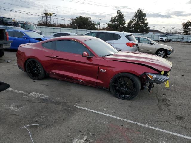 1FA6P8CF5F5357955 - 2015 FORD MUSTANG GT RED photo 4