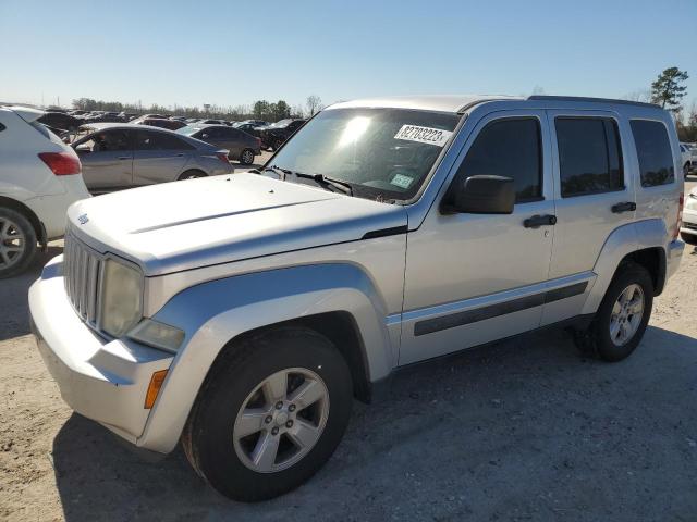 1C4PJLAKXCW159350 - 2012 JEEP LIBERTY SPORT SILVER photo 1